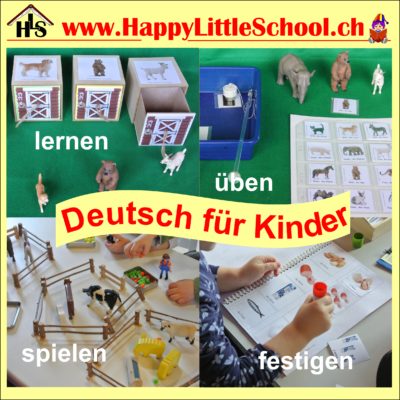Deutschkurs für Kinder ab 3 Jahren