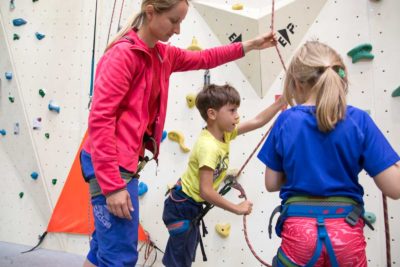 Trainingsgruppen Klettern für Kinder und Jugendliche