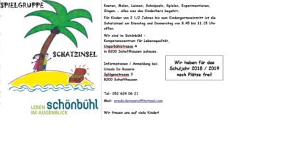Spielgruppe Schatzinsel